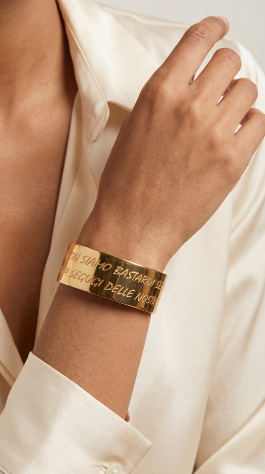 Bracciale "libere idee" in argento