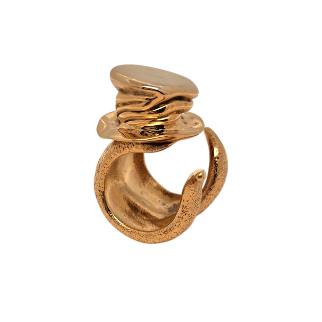 Anello "la malalingua" in argento