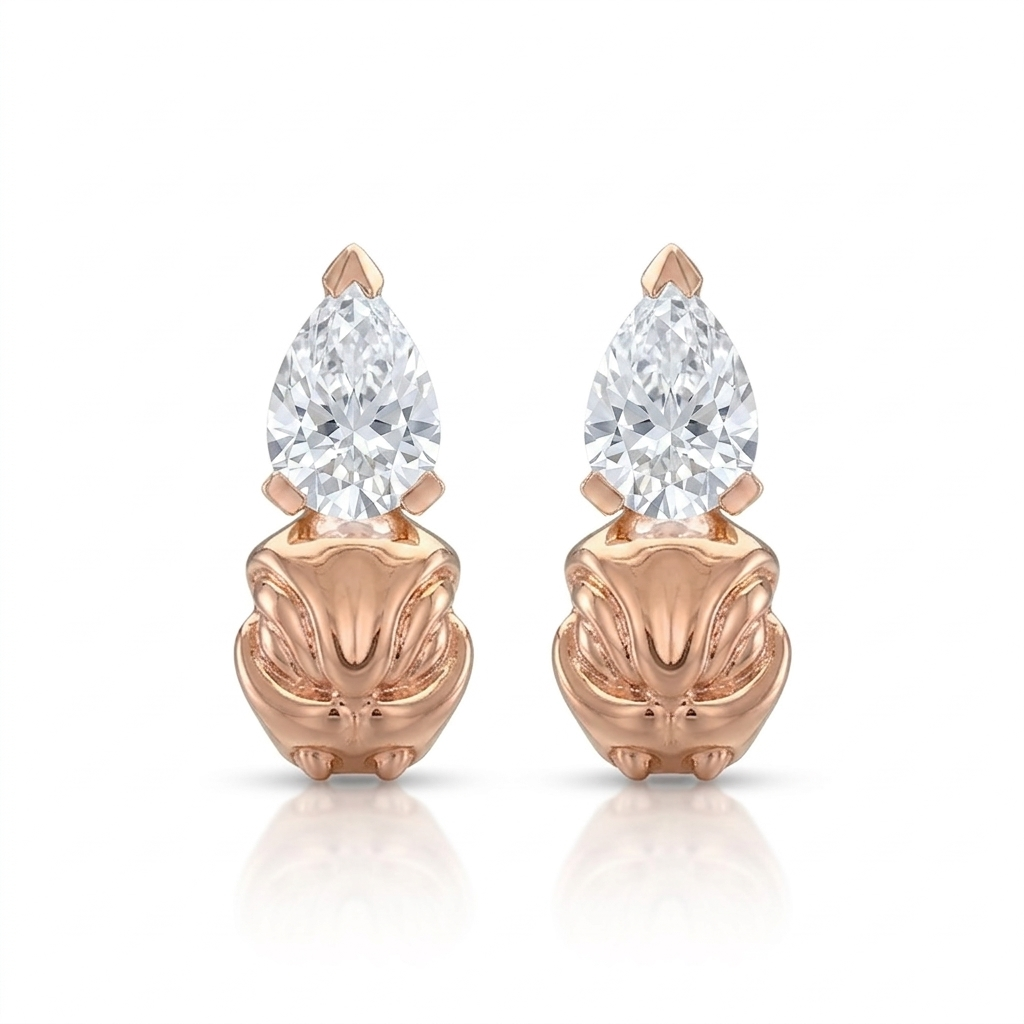 Orecchino "bellezza mendace slim" in argento