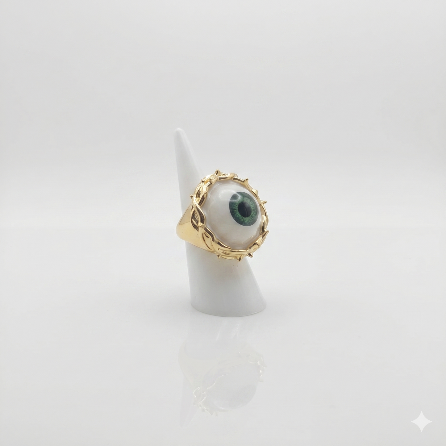 Anello "natura sentinella" in ottone