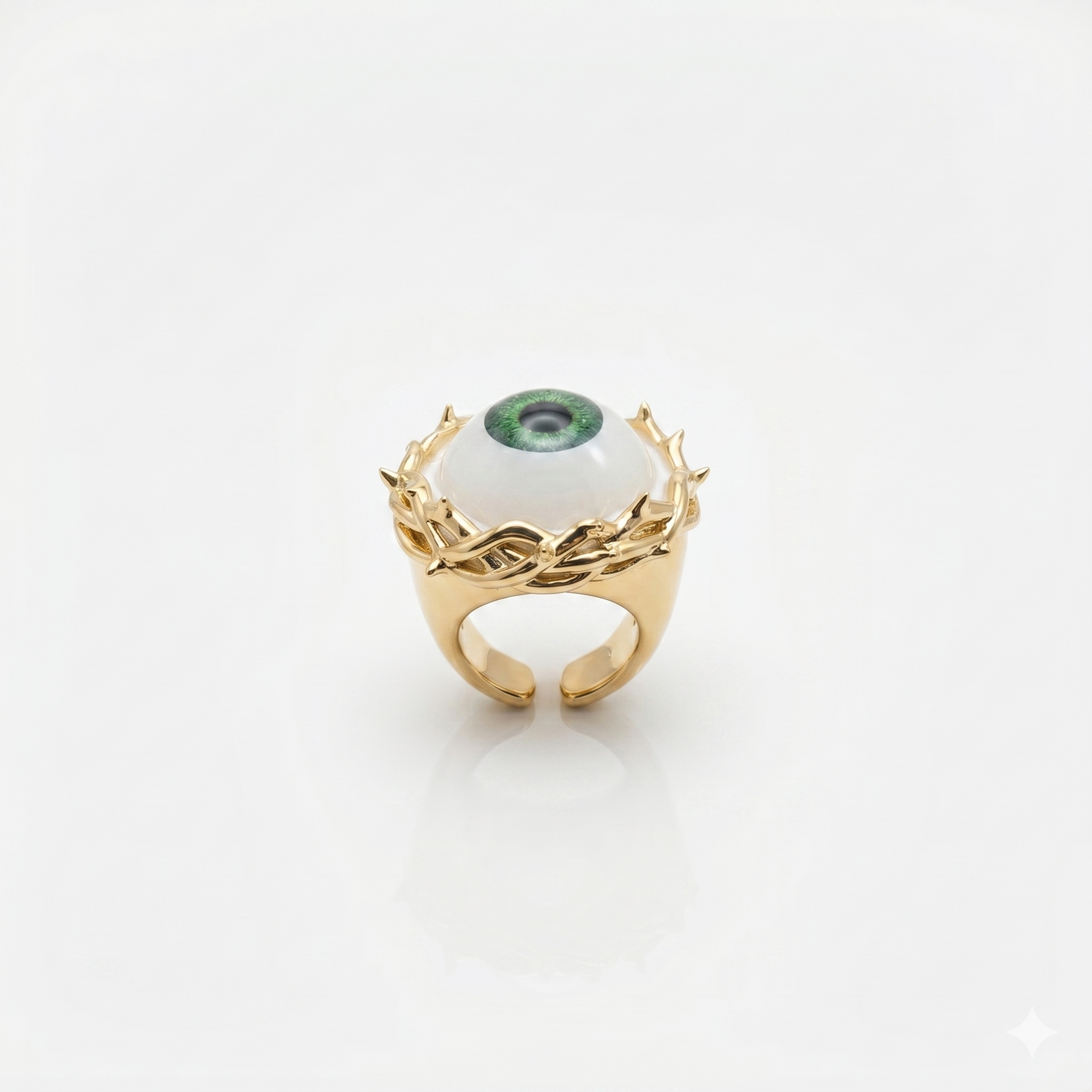 Anello "natura sentinella" in ottone