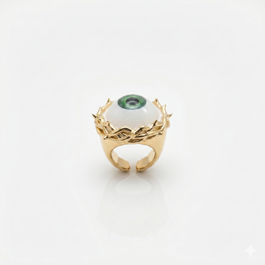 Anello "natura sentinella" in ottone
