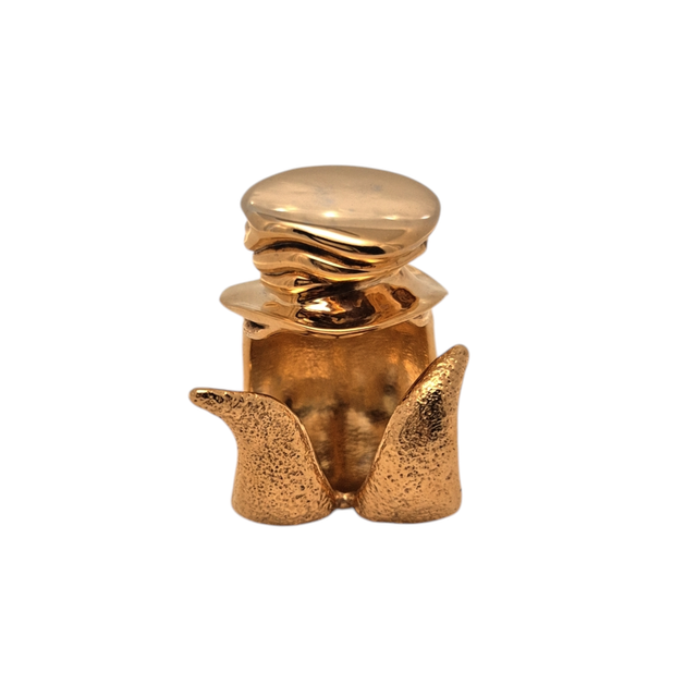 Anello "la malalingua" in ottone