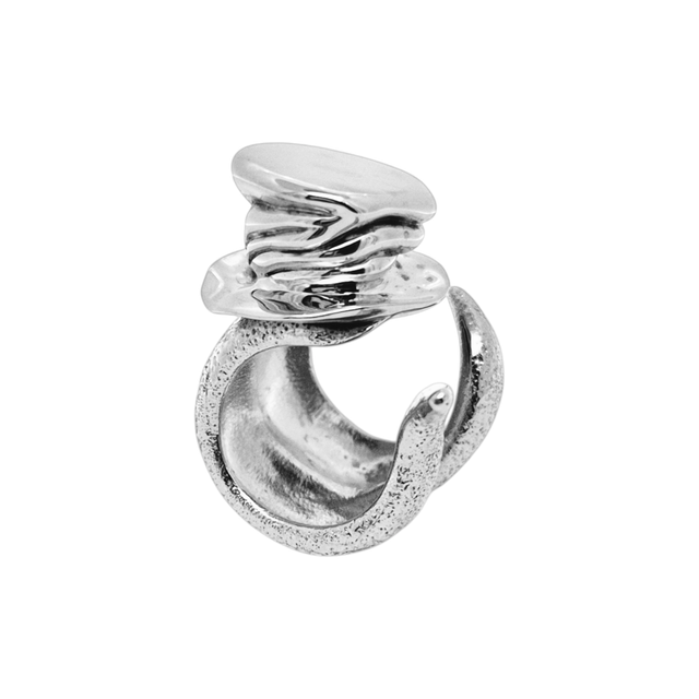 Anello "la malalingua" in ottone