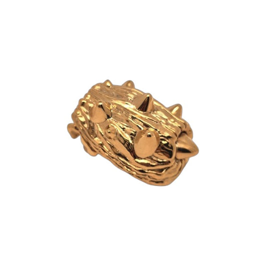Anello "tronco" in ottone
